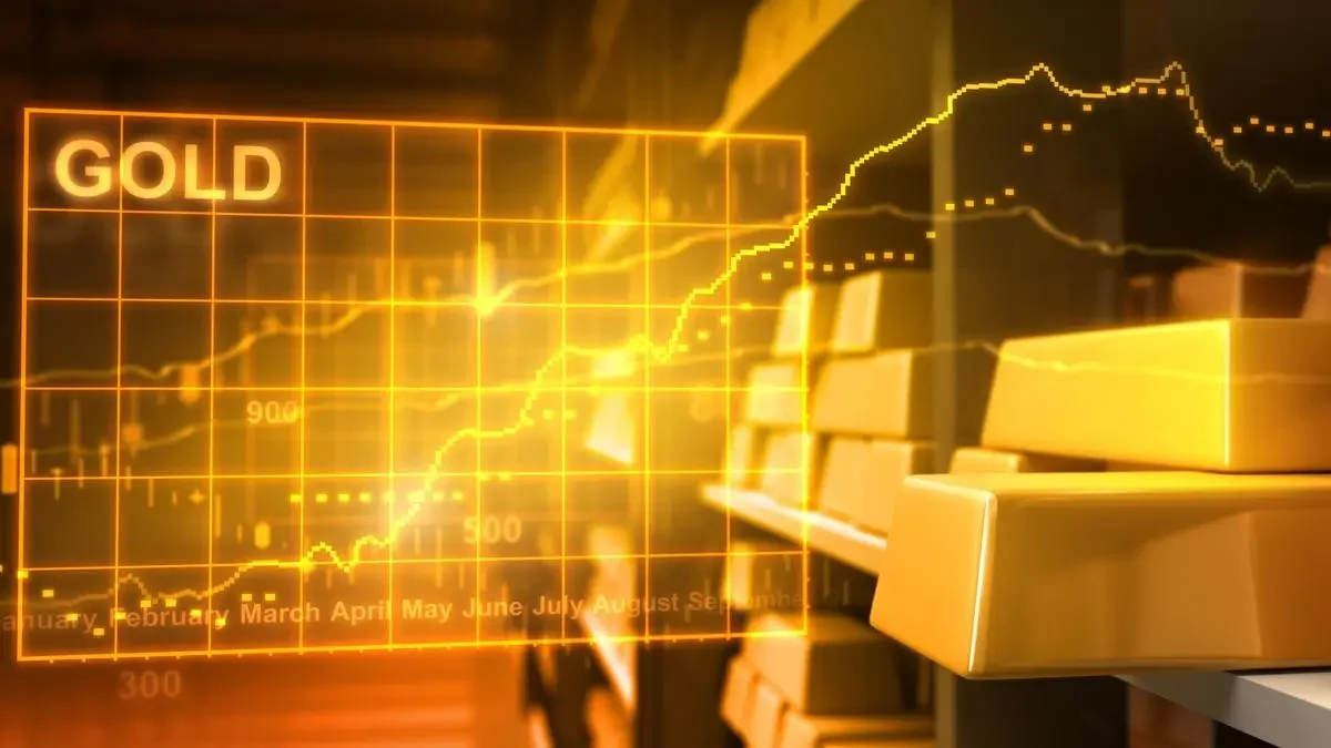 Gold Falls Below $4,000 as Inflation and Oil Prices Strengthen Rate-Hike Bets