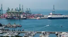 Singapore’s sales of marine fuel are down 1% both month on month and year on year, at over 4.7 million tonnes.