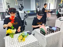 Beijing’s Shijingshan Humanoid Robot Data Training Centre provides data training for robots in scenarios such as home services and industrial manufacturing.