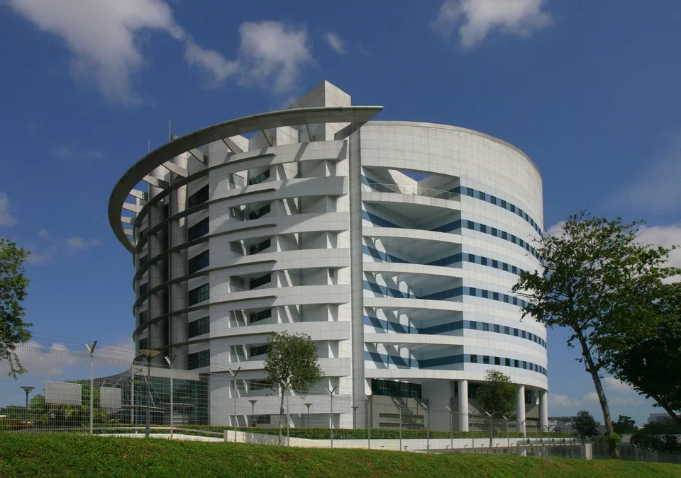 Kim Chuan Telecommunications Complex at 38 Kim Chuan Road is among three Singapore properties Clar plans to divest.