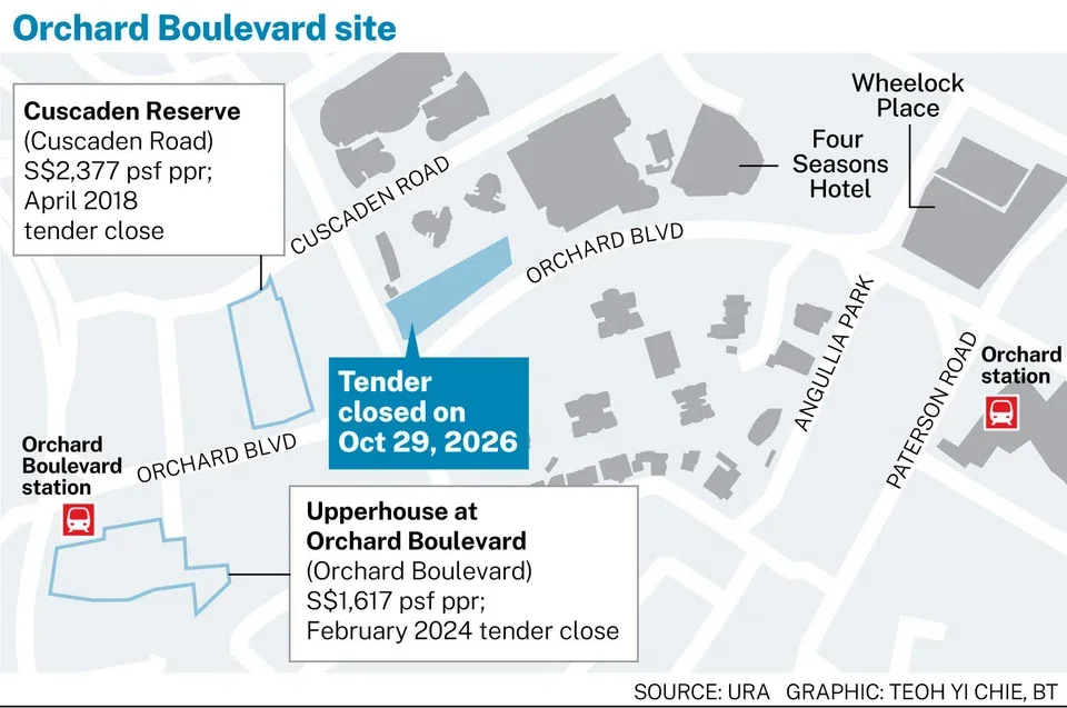 The Orchard Boulevard site can yield about 110 private homes.