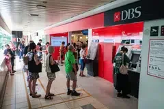 DBS was the most actively traded stock in terms of value, with a volume of three million shares and a value of S$219.5 million.