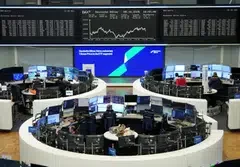Most major sector indices on the Stoxx traded higher, with defence stocks in the lead following a 2.6% gain.