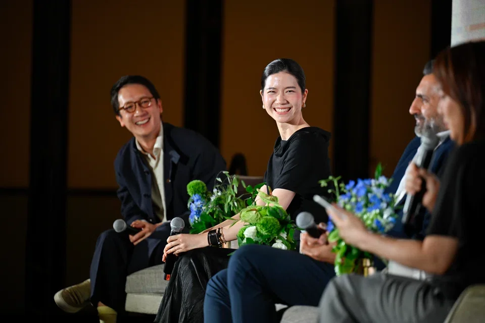 Panellists Wee Teng Wen, Sandy Assakul and Ashish Manchharam discussed reimagining overlooked historical spaces.