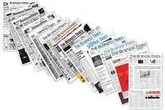 The many iterations of The Business Times’ mastheads over the years. From a 12-page newspaper in October 1976, BT has evolved with the needs of the market.