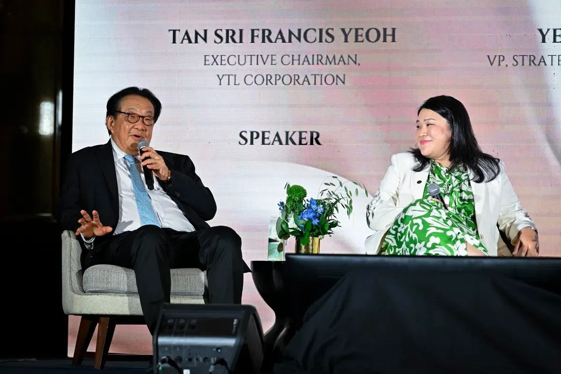 Francis Yeoh and Yeoh Pei Xien discuss legacy and reinvention.
