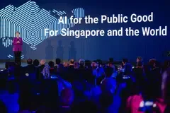 Minister for Digital Development and Information Josephine Teo shared an update on the National AI Strategy 2.0 at the ATxSummit on May 20.