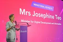 Minister for Digital Development and Information Josephine Teo says SMEs must consider whether AI tools can support human activities, with an eye towards “practical, purposeful and meaningful” adoption.